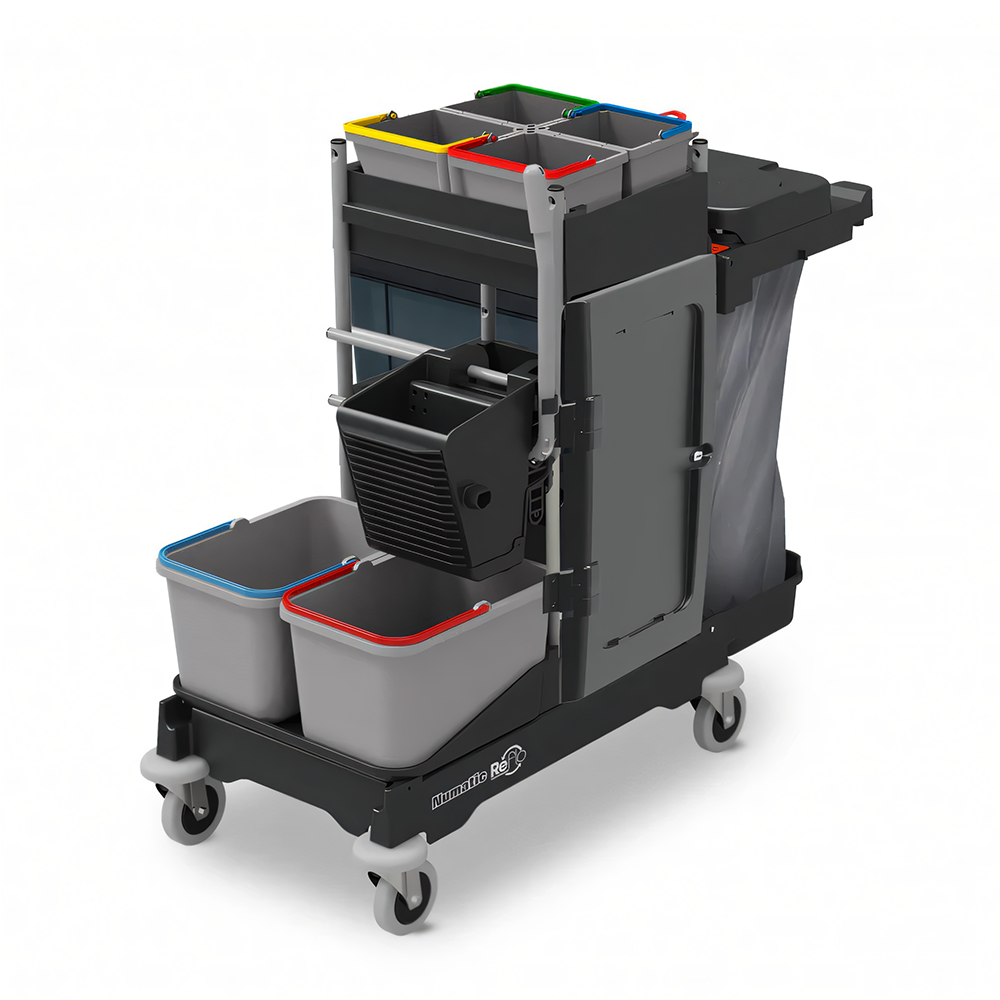 Numatic SM1706RD ServoMatic Janitorial Trolley